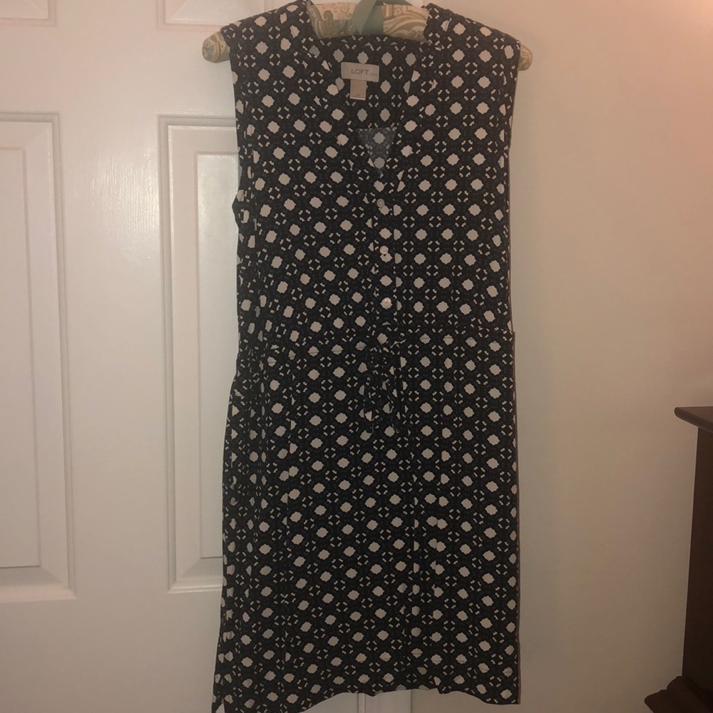 Loft sleeveless dress